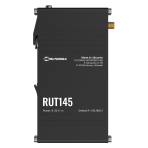 Teltonika RUT145 Industrial Ethernet Router WiFi RS485 Modbus VPN IoT