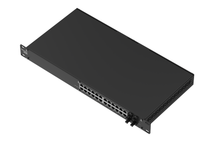 Teltonika SWM281 24 Port Gigabit Managed Switch Layer 2 4 SFP Rackmount