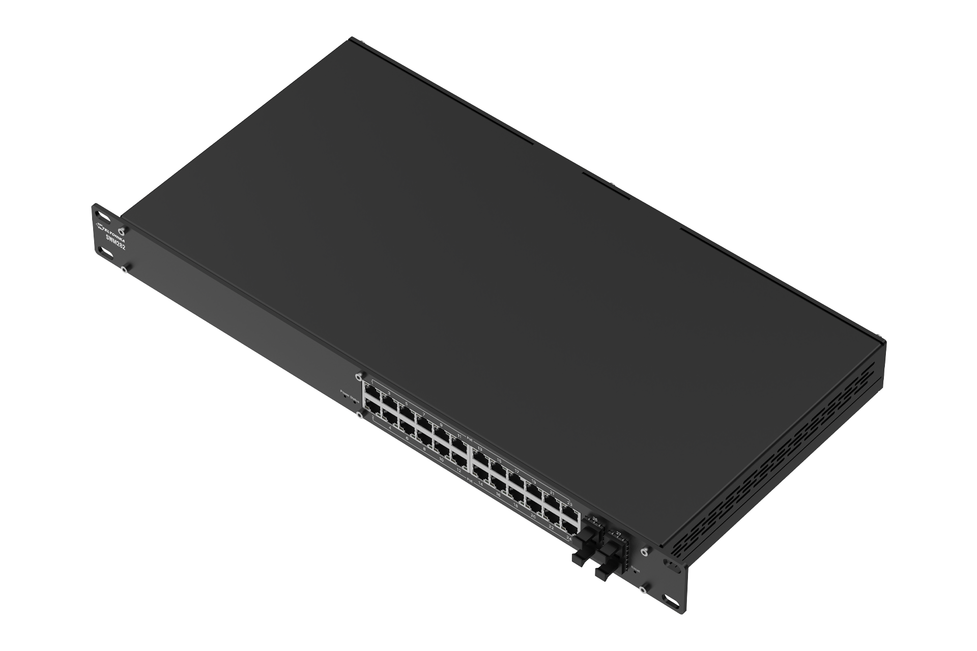 SWM282 (5) Teltonika SWM282 24 Port Gigabit PoE+ Managed Switch 4 SFP Layer 2 300W - Image 1