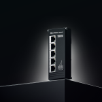 Teltonika TSF010 Industrial 5 Port Fast Ethernet Unmanaged Switch DIN Rail